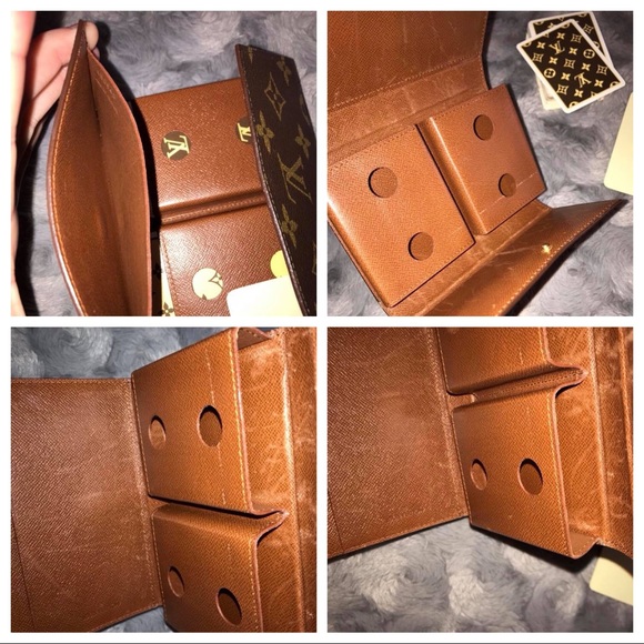 Authentic LV Card Case w/ 2 Sets of Playing Cards - Picture 6 of 7